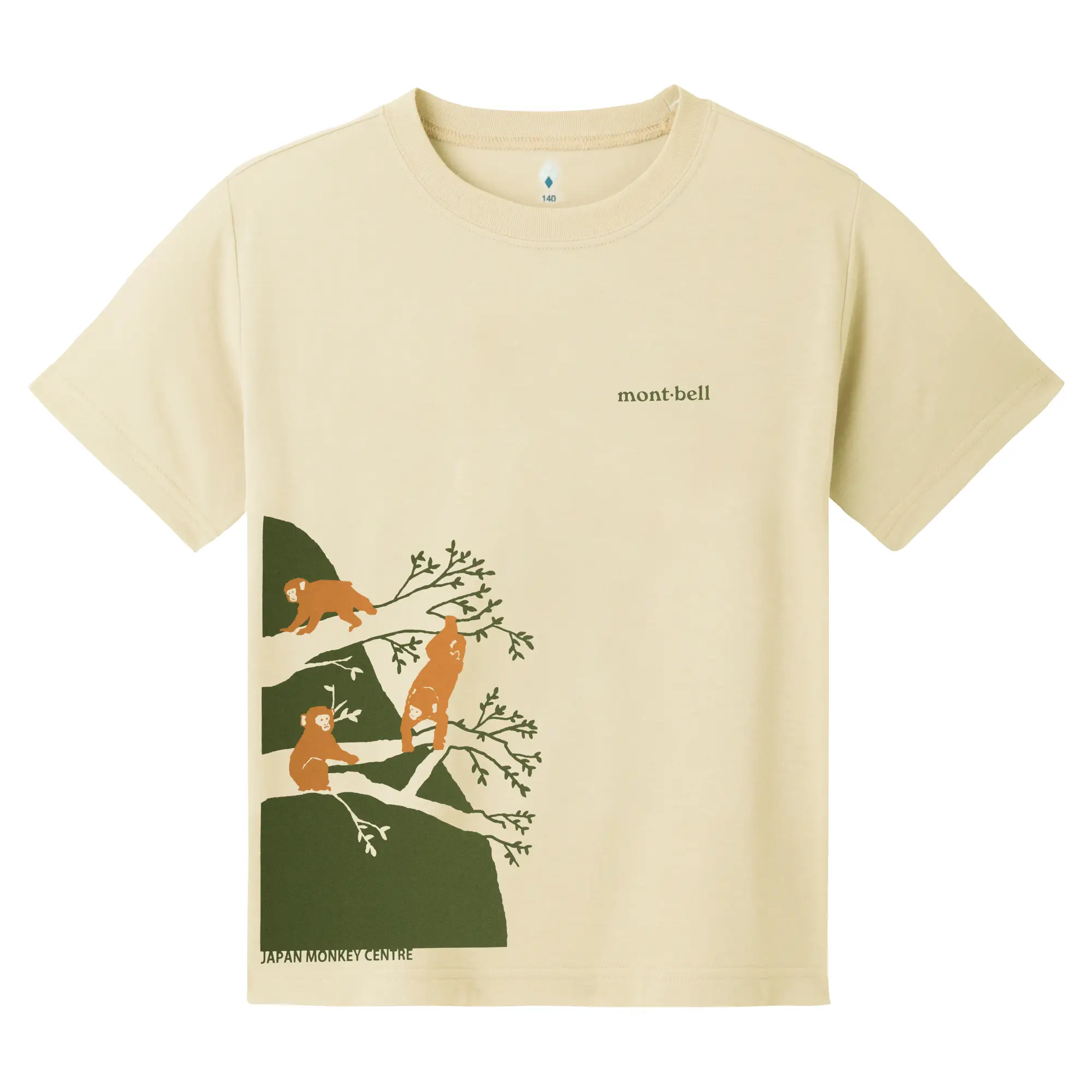 WIC.T Kid's ニホンザルの山 100-130 | Montbell Japan
