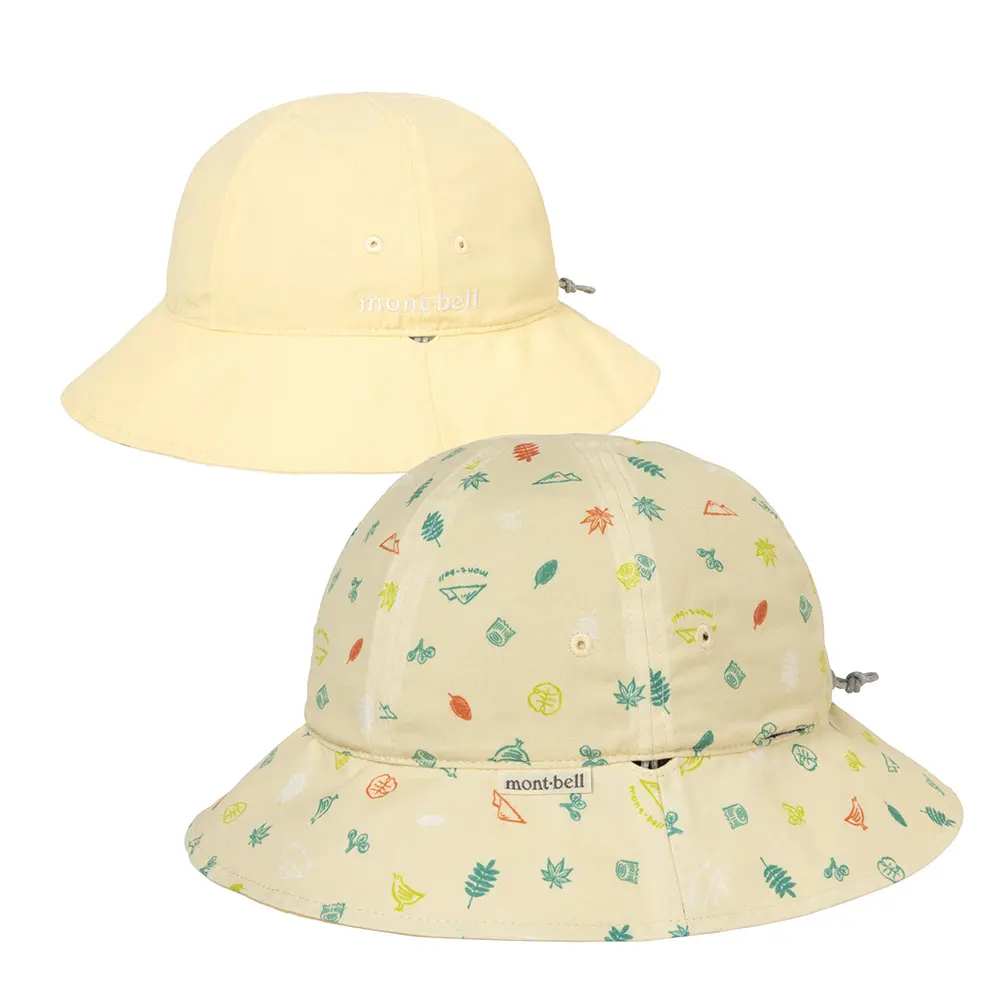 Wickron Light Reversible Print Hat Kid's | Montbell Europe