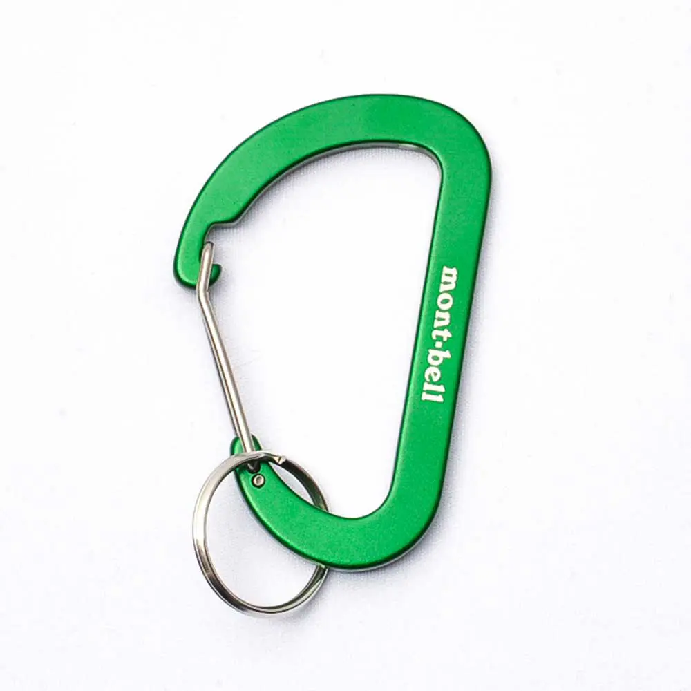 キーカラビナ フラットDカン 7 | Montbell Japan