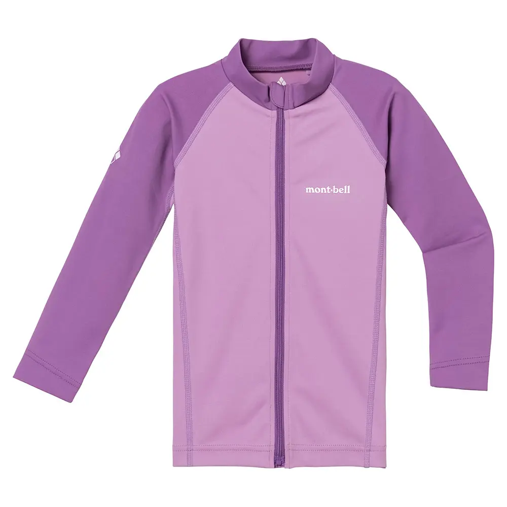 Aqua Body Full Zip Shirt Kid's 100 - 120 | Montbell America