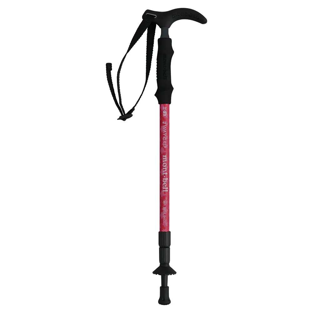 美品 モンベル mont bell 2 WAY GRIP ANTI SHOCK 2ウェイ グリップ アンチショック トレッキング ポール ストック 登山 アウトドア 1140159_dpk.webp