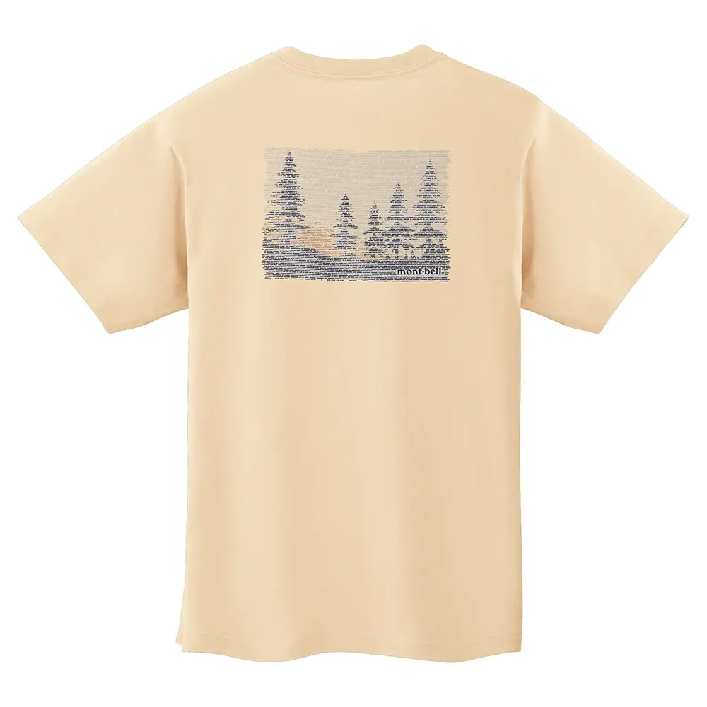Pear Skin Cotton T Taka | Montbell Europe