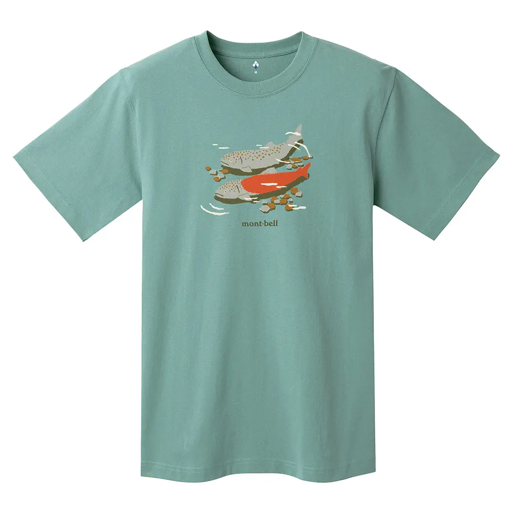Pear Skin Cotton T Stringfish | Montbell Japan
