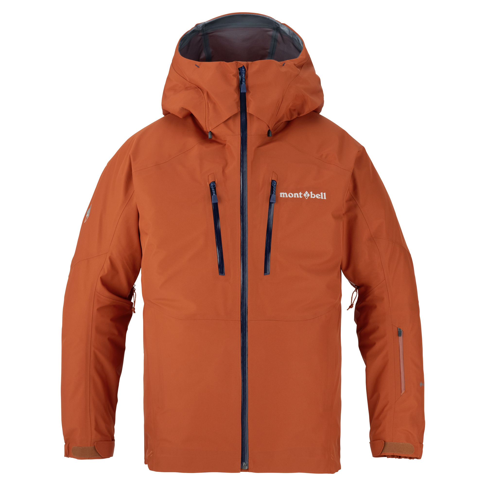 mont-bell スキーウェア S オレンジ US パウダーショット パーカ Men's | Montbell Japan