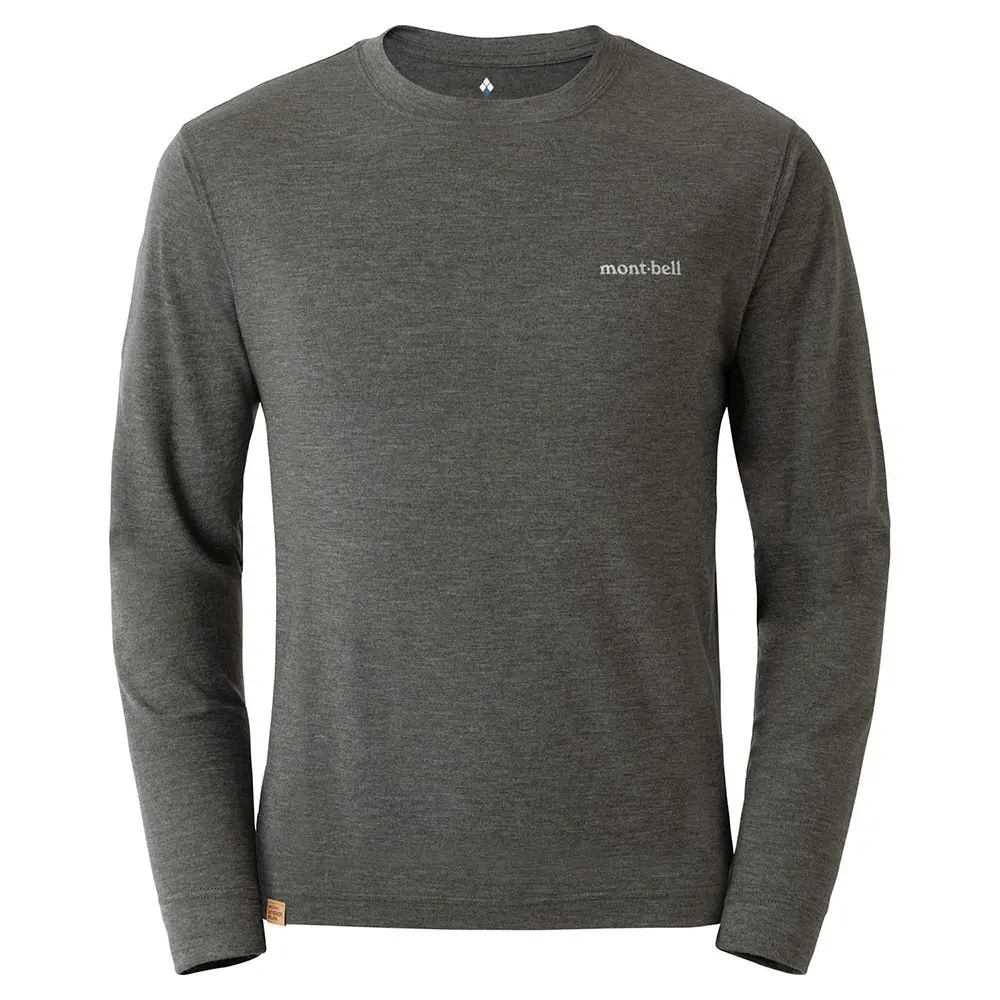 モンベル　長袖カットソーmont-bell Merino Wool Plus メリノウールプラス ライト ロングスリーブT Women's｜モンベル