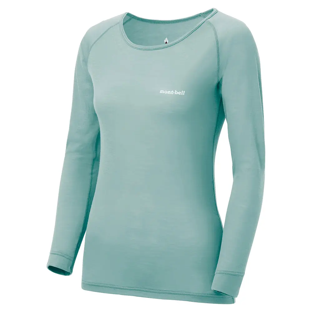 SUPER MERINO WOOL Light Weight Round Neck Shirt Women's