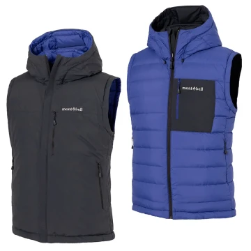 スペリオダウン Vネックベスト Men's｜モンベル