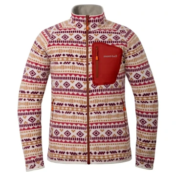 【美品】おしゃれな花柄✨mont-bellあたたかフリース　お安くしました❣️ CLIMAPLUS100 Lite Sweatshirt Women's | Montbell America