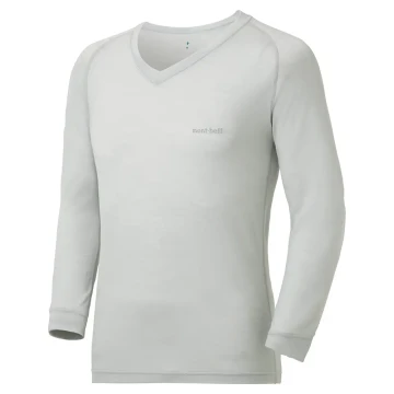 SUPER MERINO WOOL EXP. High Neck Shirt Men's | Montbell Japan