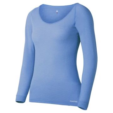 モンベル mont-bell ジオライン L.W.ラウンドネックシャツ Women's （ラベンダー） ジオライン L.W.ラウンドネックシャツ Women's | Montbell Japan