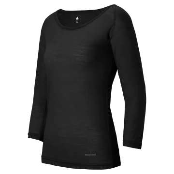 SUPER MERINO WOOL Light Weight Round Neck Shirt Women's | Montbell