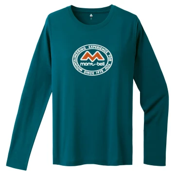 Wickron Long Sleeve T Women's Monta Bear 50th | Montbell Japan