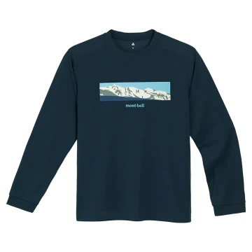 Wickron Long Sleeve T Shiroi Yamaotoko | Montbell America
