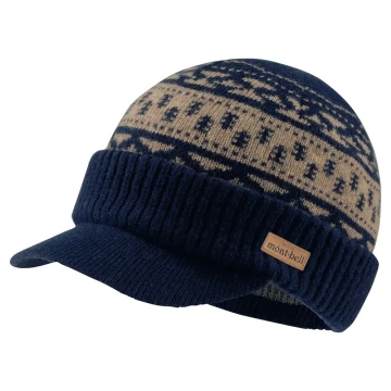 ウール ジャカード ワッチキャップ | Montbell Japan
