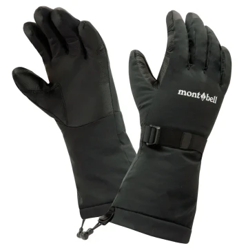 montbell パウダーグローブ Women's Lサイズ ライトグレー パウダーグローブ Women's｜モンベル