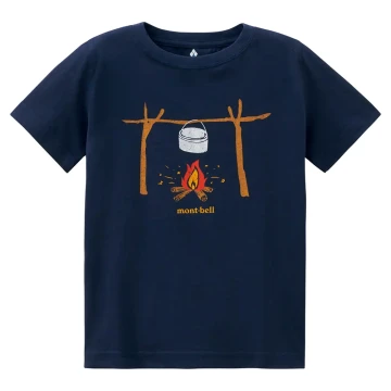 mont-bell Tシャツセット 130 Cotton T Kid's Takibi 130 - 160 | Montbell Europe