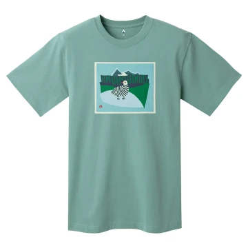 Pear Skin Cotton T Women's Wild Fruits of Japan | Montbell