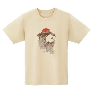 Pear Skin Cotton T Forest and Bear | Montbell America