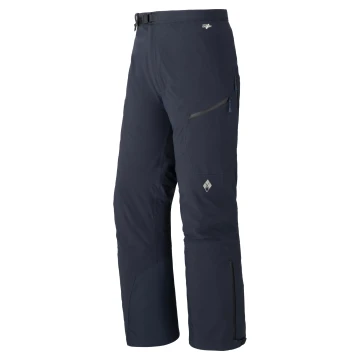 y2k 00s mont-bell シェルパンツ Thinsulate グレー スーパードライテック レインパンツ フルジップ Women's
