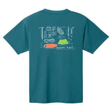 Wickron T One Point Logo Men's | Montbell America