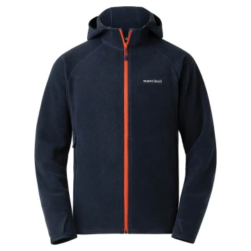 ▲モンベル CLIMA AIR/ストレッチクリマプラス フリース MEN'S クリマエア ジャケット ネイビー/グレー M 美品!!!▲ クリマエア ジャケット Men's | Montbell Japan