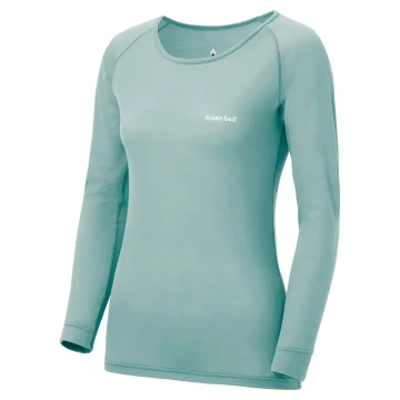 スーパーメリノウール M.W. ラウンドネックシャツ Women's | Montbell