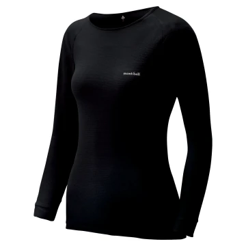 SUPER MERINO WOOL Middle Weight High Neck Shirt Women's | Montbell